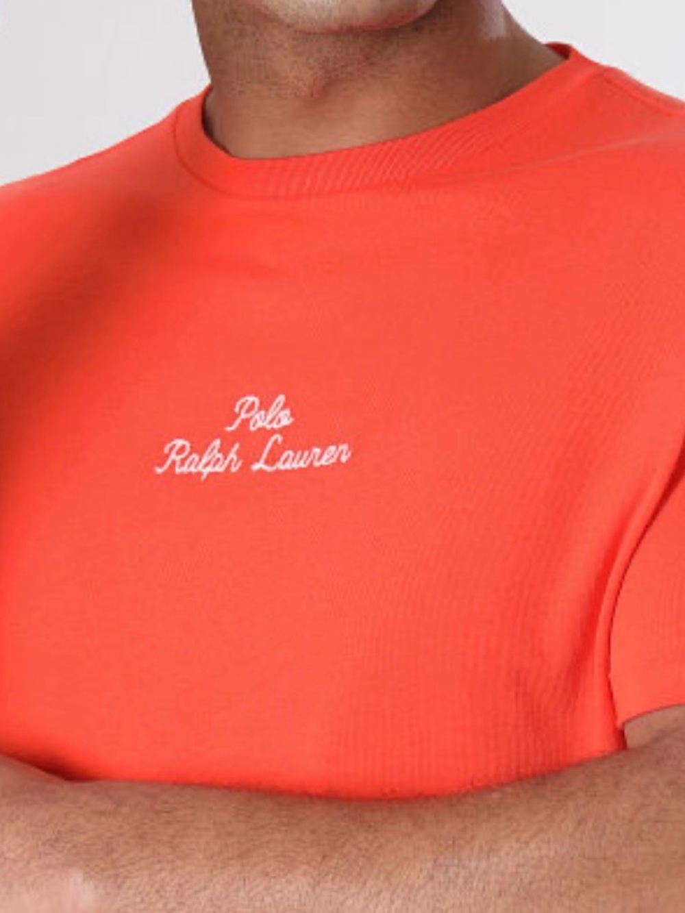 Polo Ralph Lauren - Camiseta Orange Short-Sleeve Crew T-Shirt. Sz L like new - Picture 4 of 13